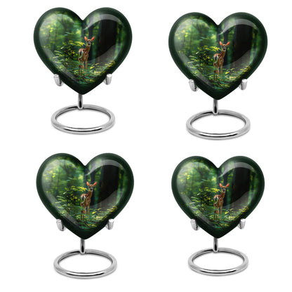 Deer Theme 3 Inch Keepsake Pack of 4