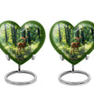 Deer Theme 3 Inch Keepsake Pack of 2