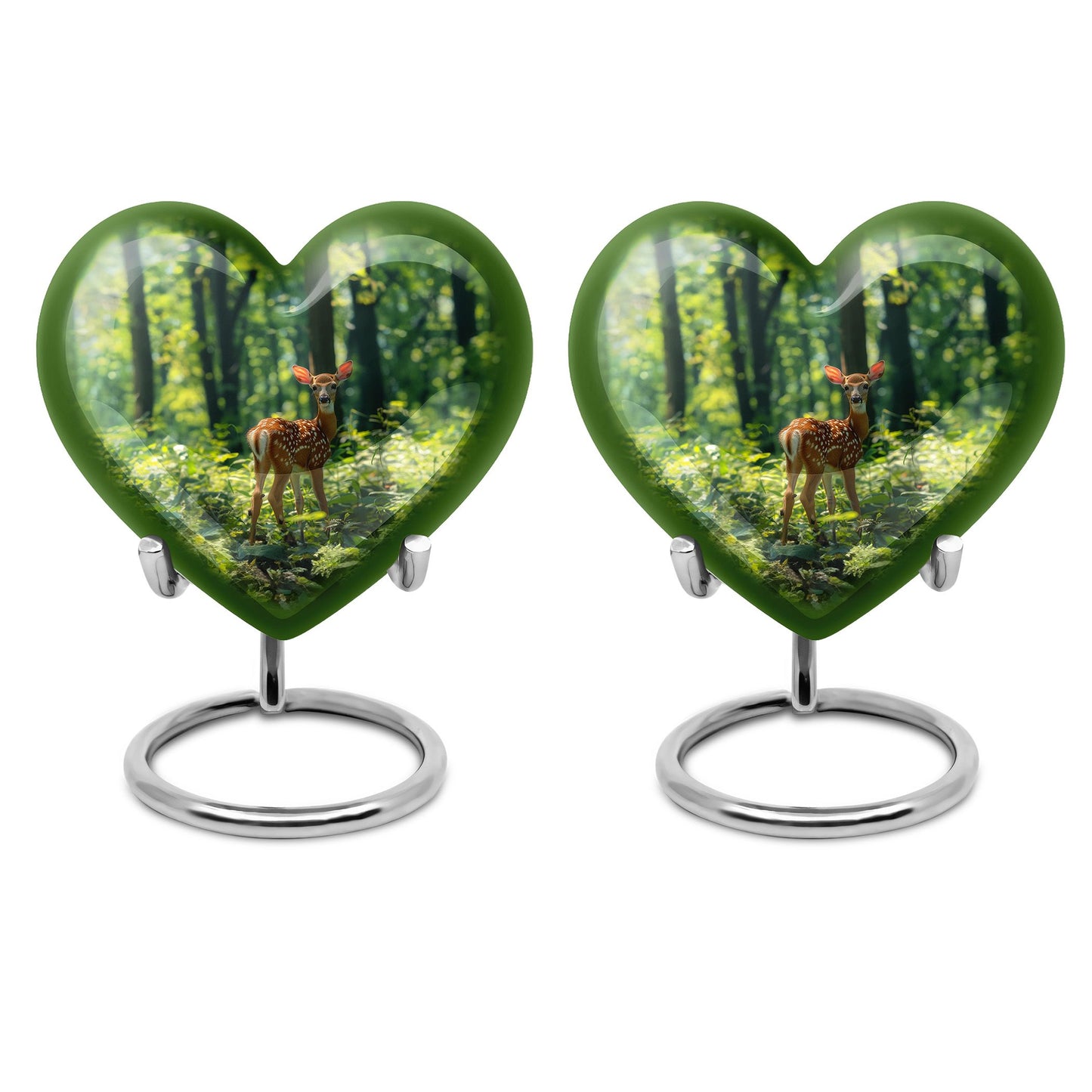 Deer Theme 3 Inch Keepsake Pack of 2