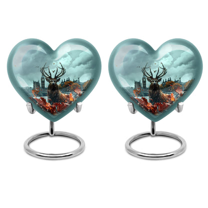 Deer Theme 3 Inch Keepsake Pack of 2