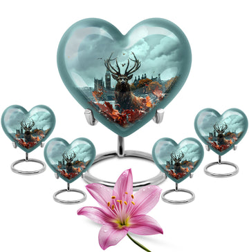 Large Urn with 4 Small Urn