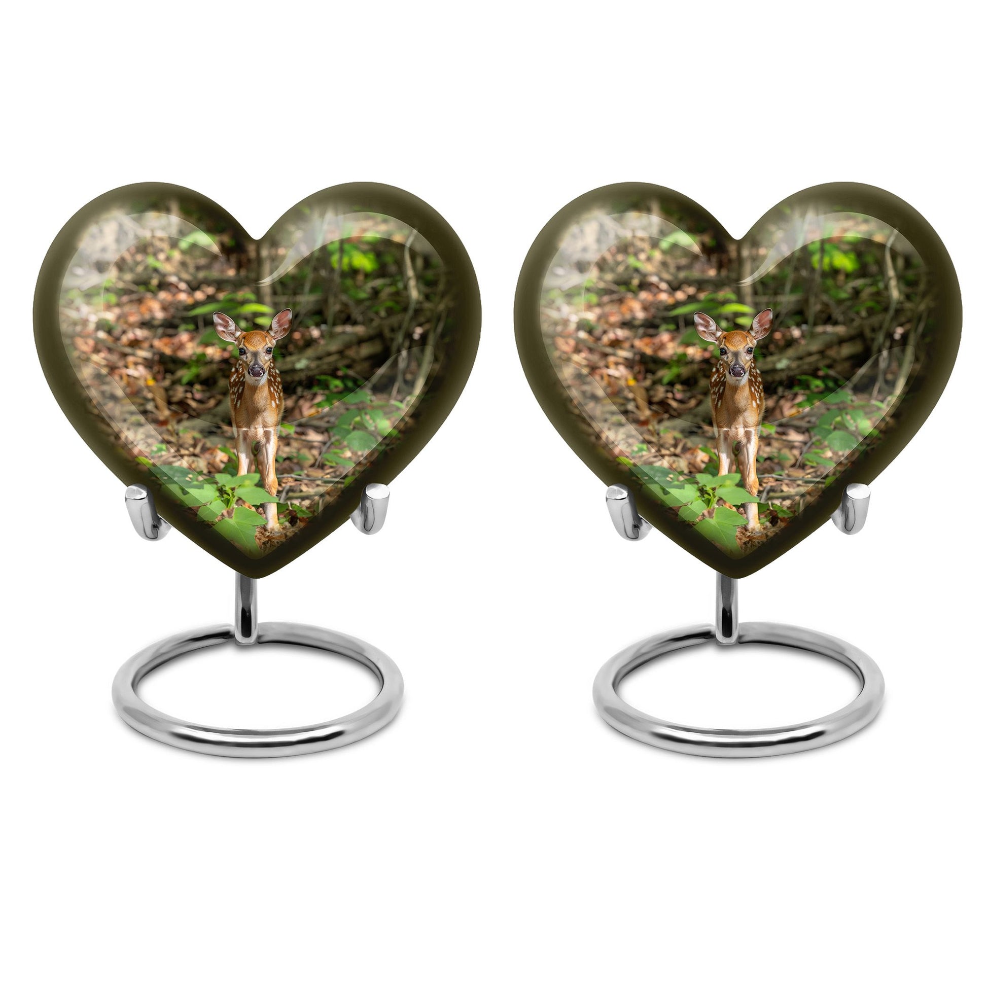 Deer Theme 3 Inch Keepsake Pack of 2