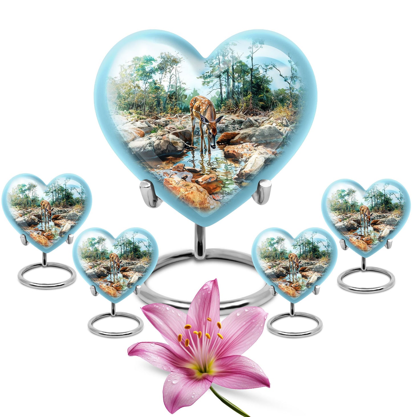 deer urn for cremation ashes
