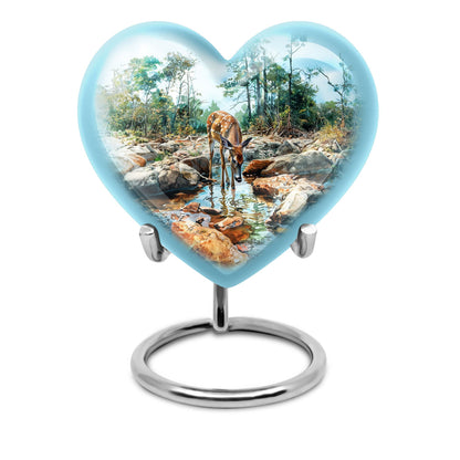 deer urn for cremation ashes