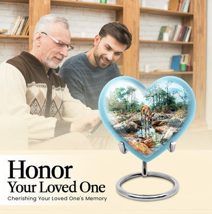 deer urn for cremation ashes