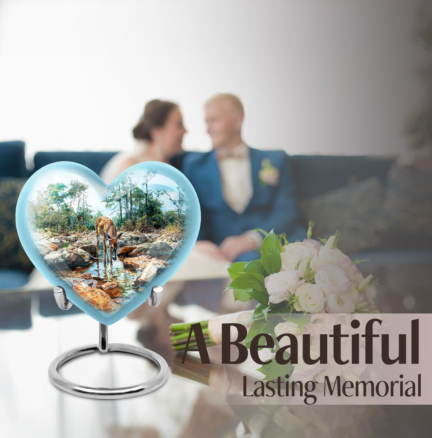 deer urn for cremation ashes