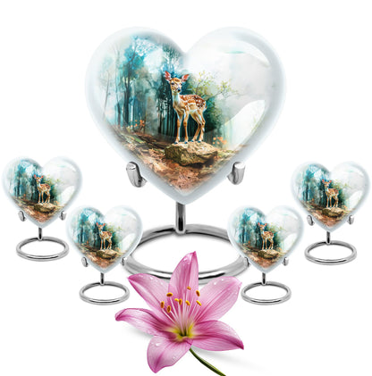 deer urn crafted from durable 