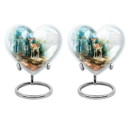 deer urn crafted from durable 