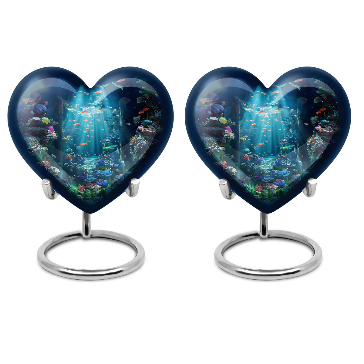 Fish Theme 3 Inch Keepsake Pack of 2