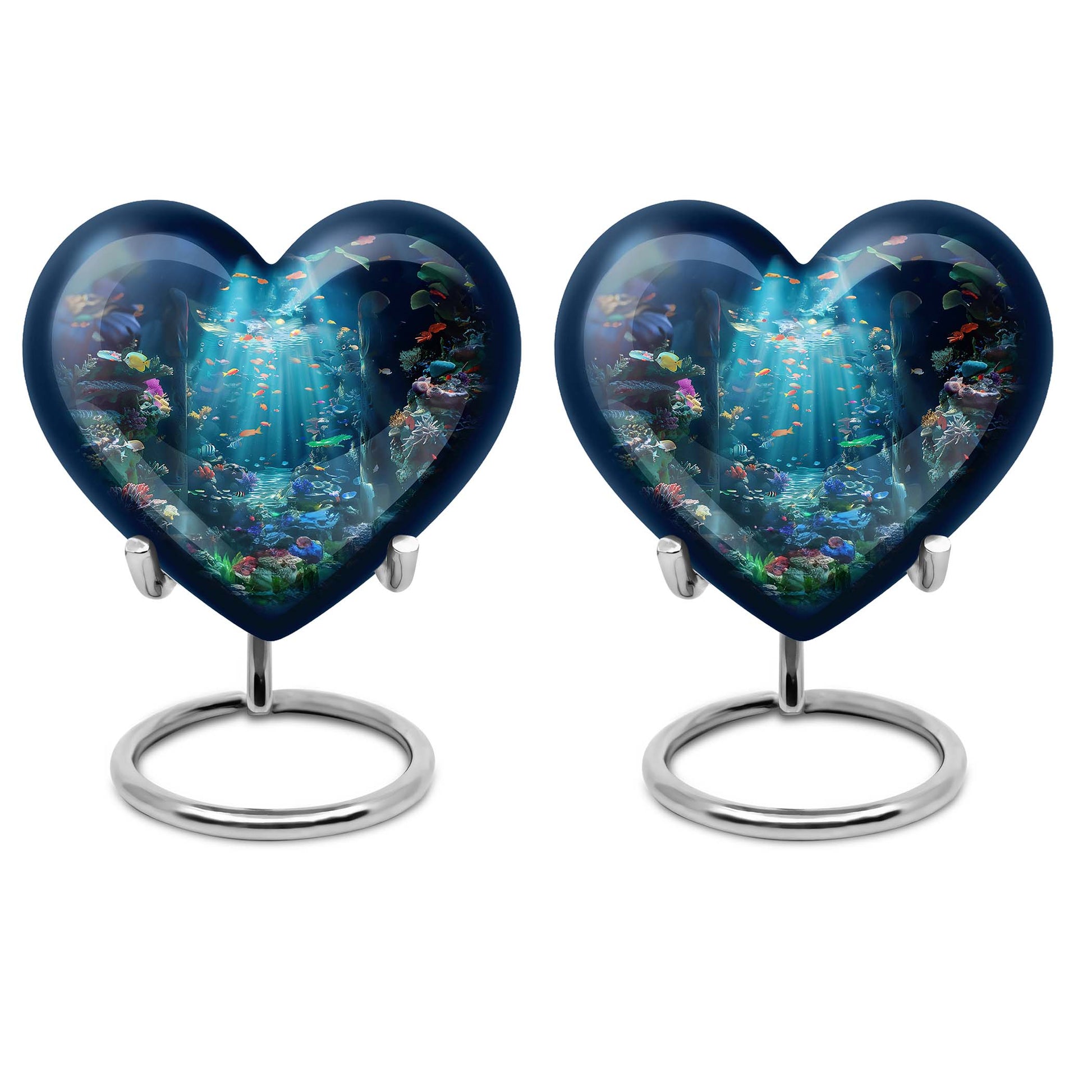 Fish Theme 3 Inch Keepsake Pack of 2