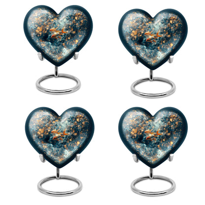 Fish Theme 3 Inch Keepsake Pack of 4