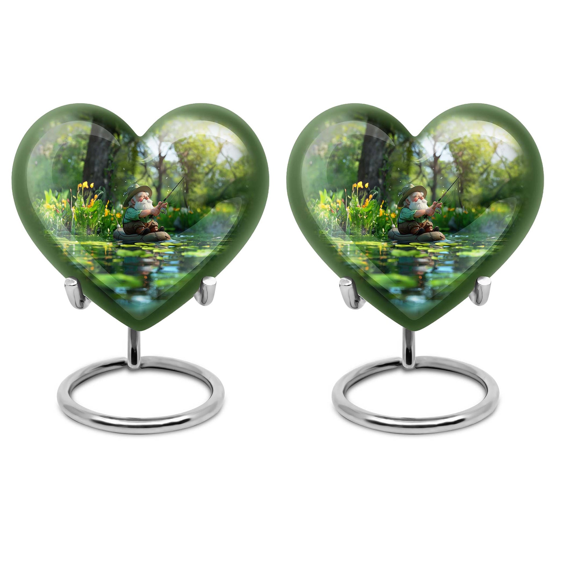 Fishing Theme 3 Inch Keepsake Pack of 2