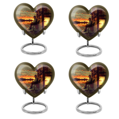 Fishing Theme 3 Inch Keepsake Pack of 4