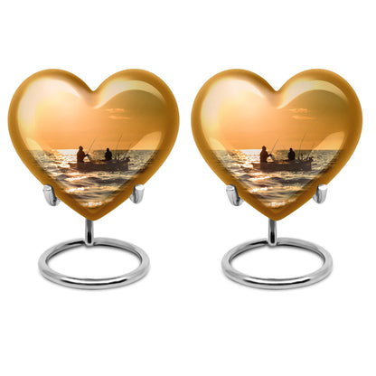 Cowboy Theme 3 Inch Keepsake Pack of 2