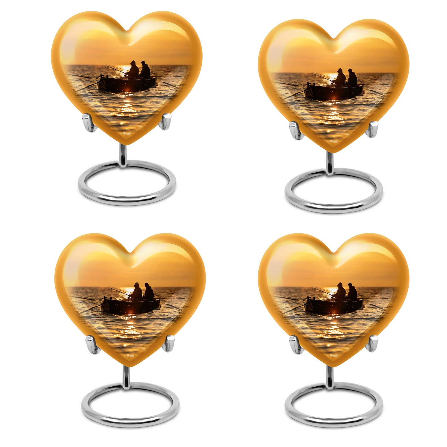 Cowboy Theme 3 Inch Keepsake Pack of 4