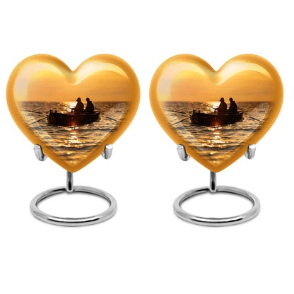 Cowboy Theme 3 Inch Keepsake Pack of 2