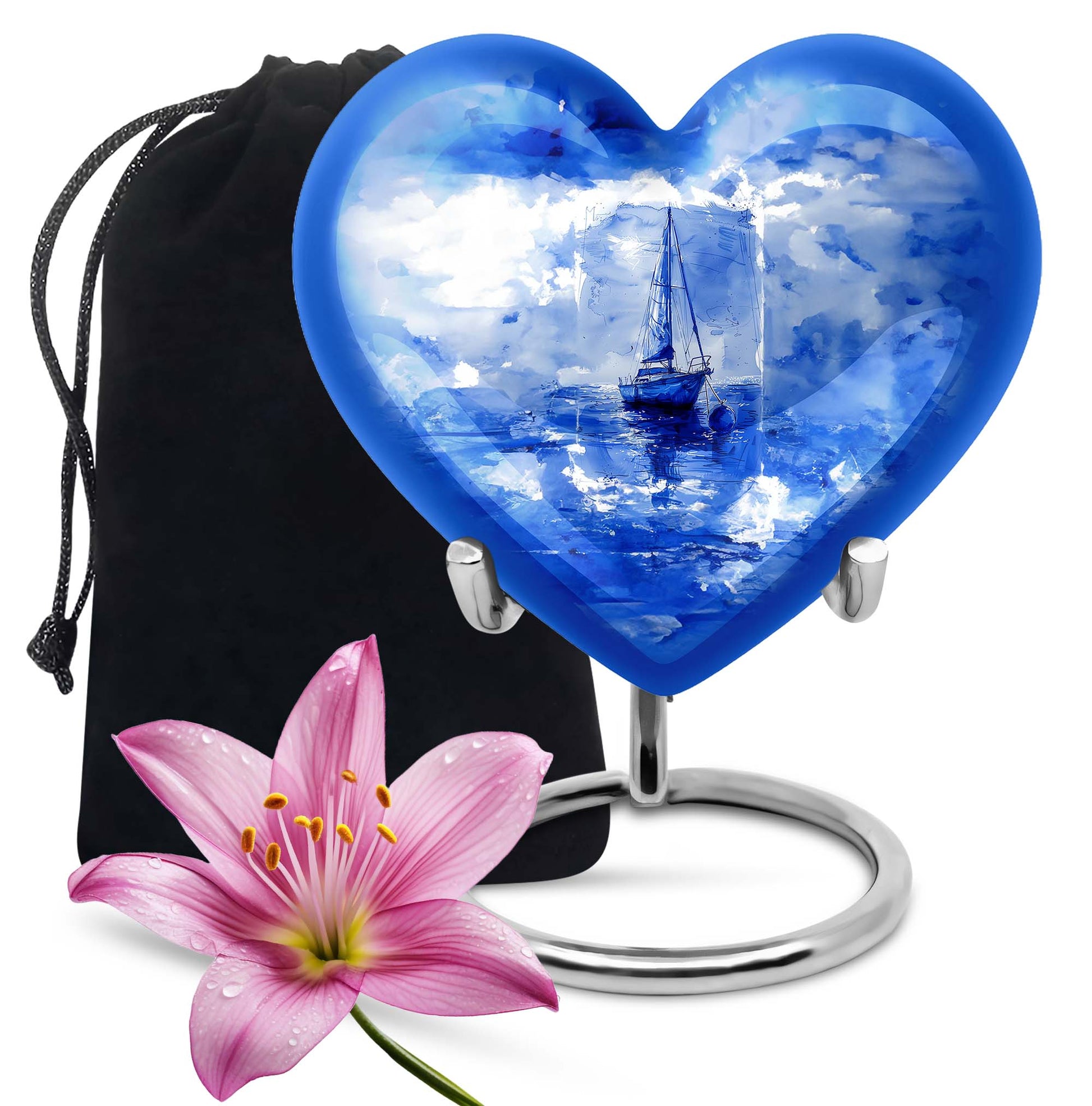 Cowboy Theme Large Urn 10 Inch