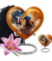 Cowboy Rodeo Cremation Urns For Ashes - Bulls Roundup Memorial Urns