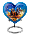 Cowboy Cremation Urns For Human Ashes - Cattle Roundup Memorial Ashes Keepsake