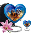 Cowboy Cremation Urns For Human Ashes - Cattle Roundup Memorial Ashes Keepsake