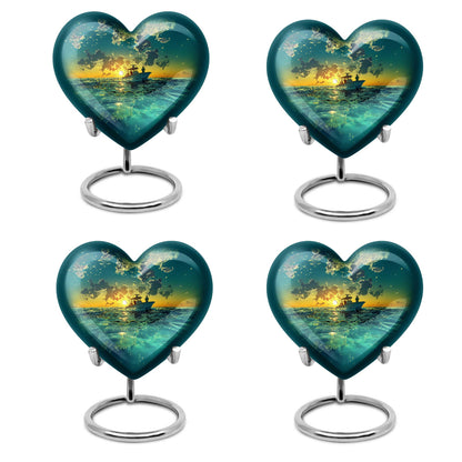 Cowboy Theme 3 Inch Keepsake Pack of 4