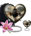 Cowboy Journey Cremation Ashes Urn - Cattle Drive Memorial Ashes Urn