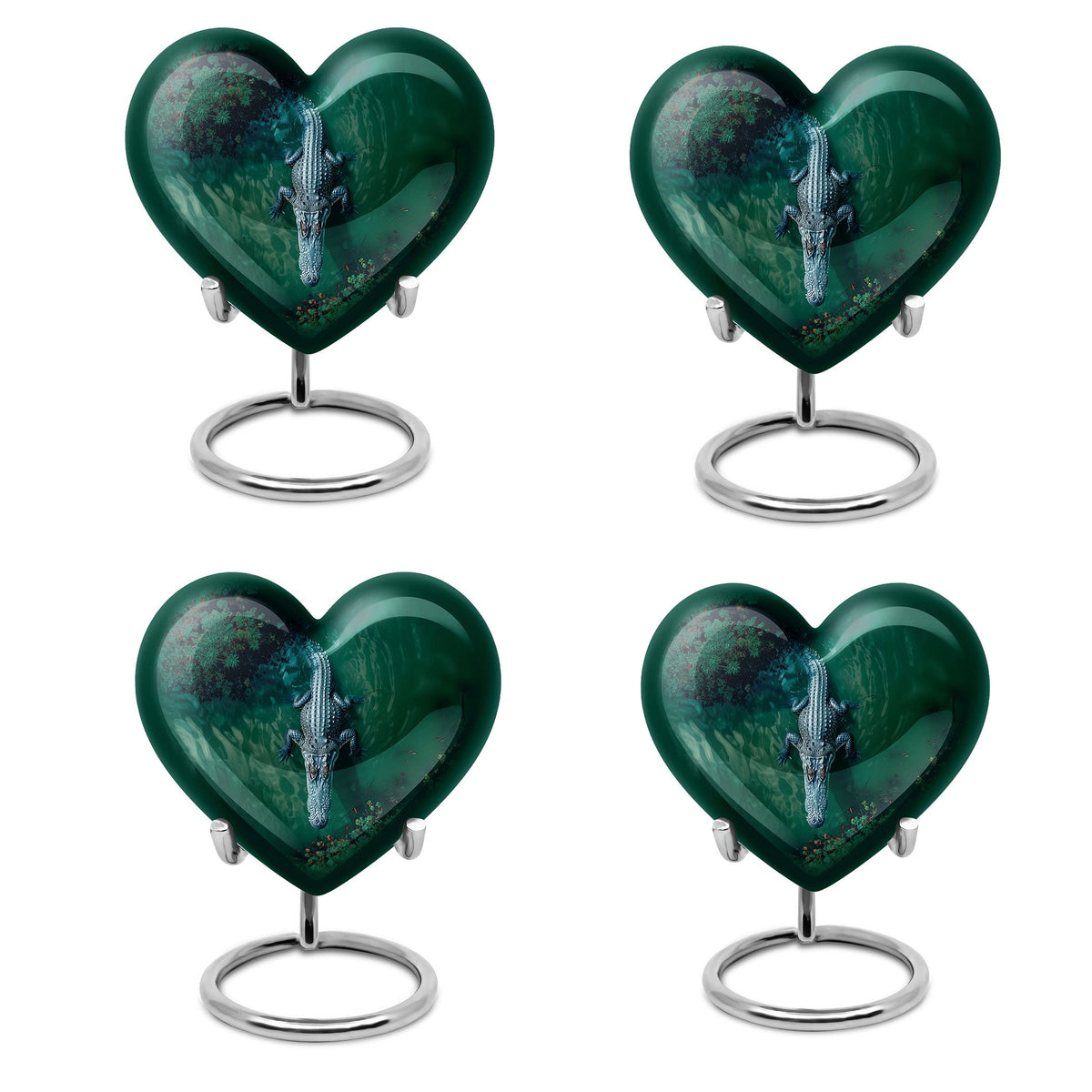Alligator Theme 3 Inch Keepsake Pack of 4