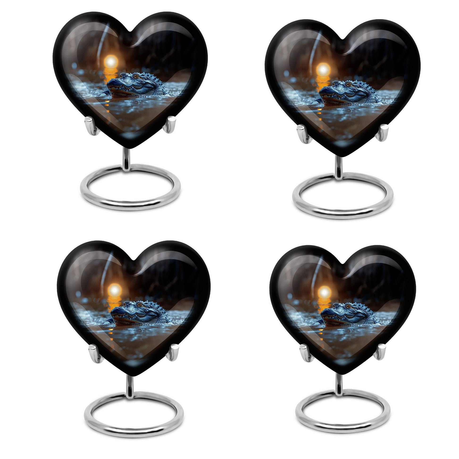 Alligator Theme 3 Inch Keepsake Pack of 4