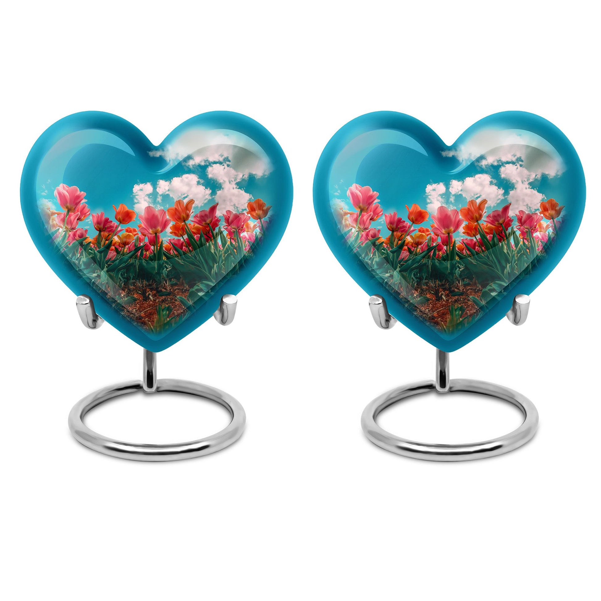 Tulip Theme 3 Inch Keepsake Pack of 2