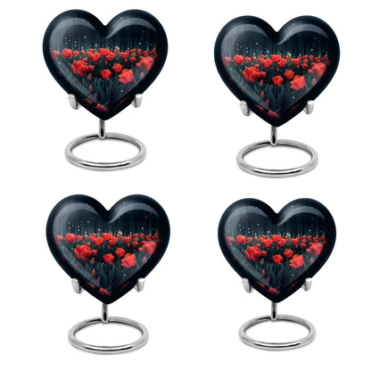 Tulip Theme 3 Inch Keepsake Pack of 4