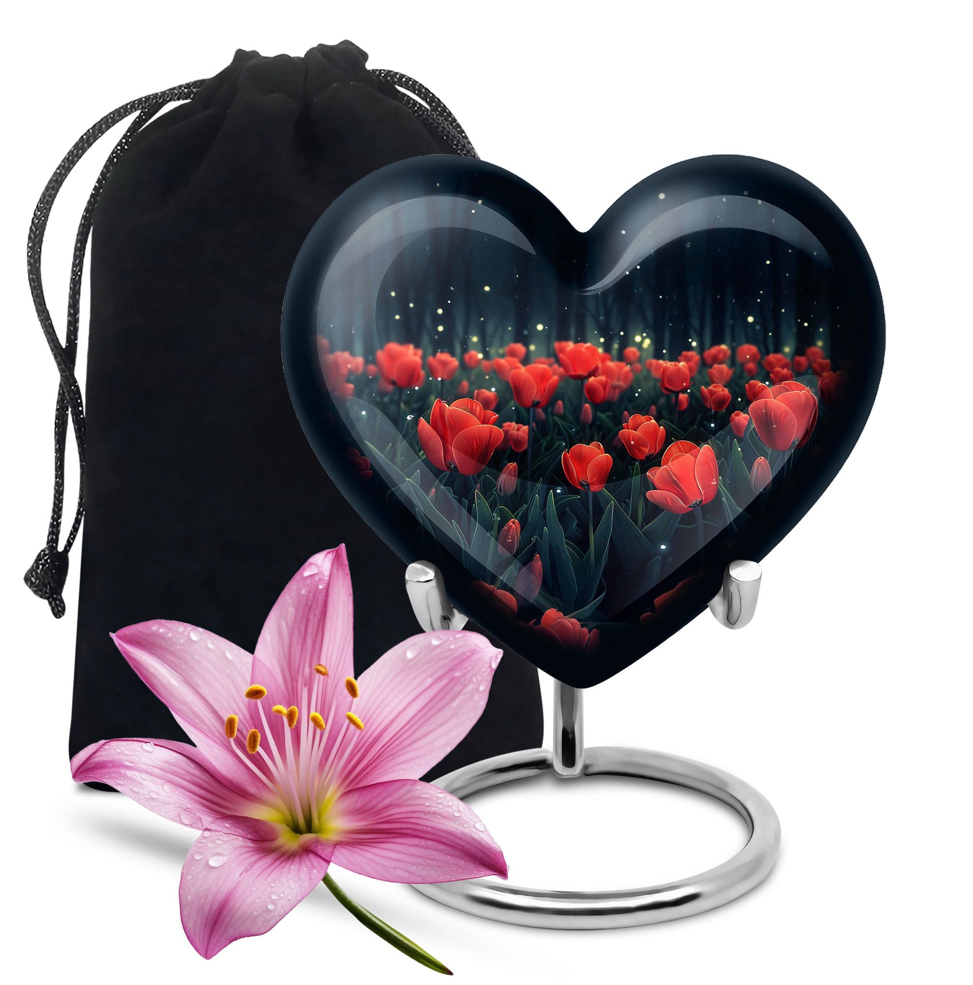 Tulip Theme Large Urn 10 Inch