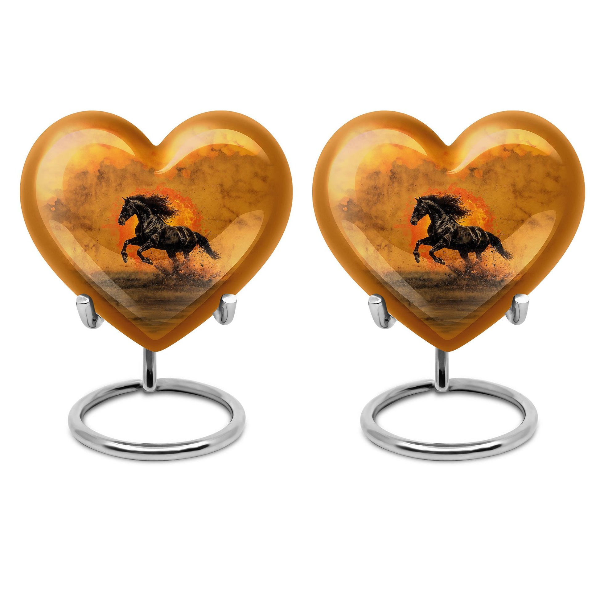 Horse Theme 3 Inch Keepsake Pack of 2