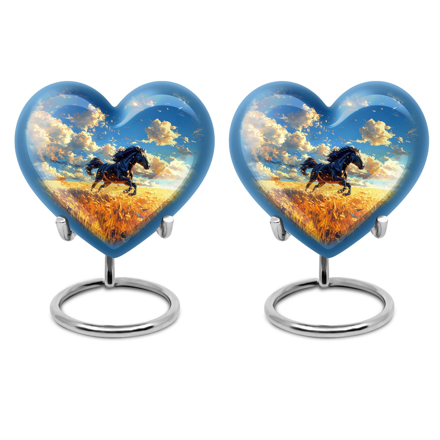 Horse Theme 3 Inch Keepsake Pack of 2