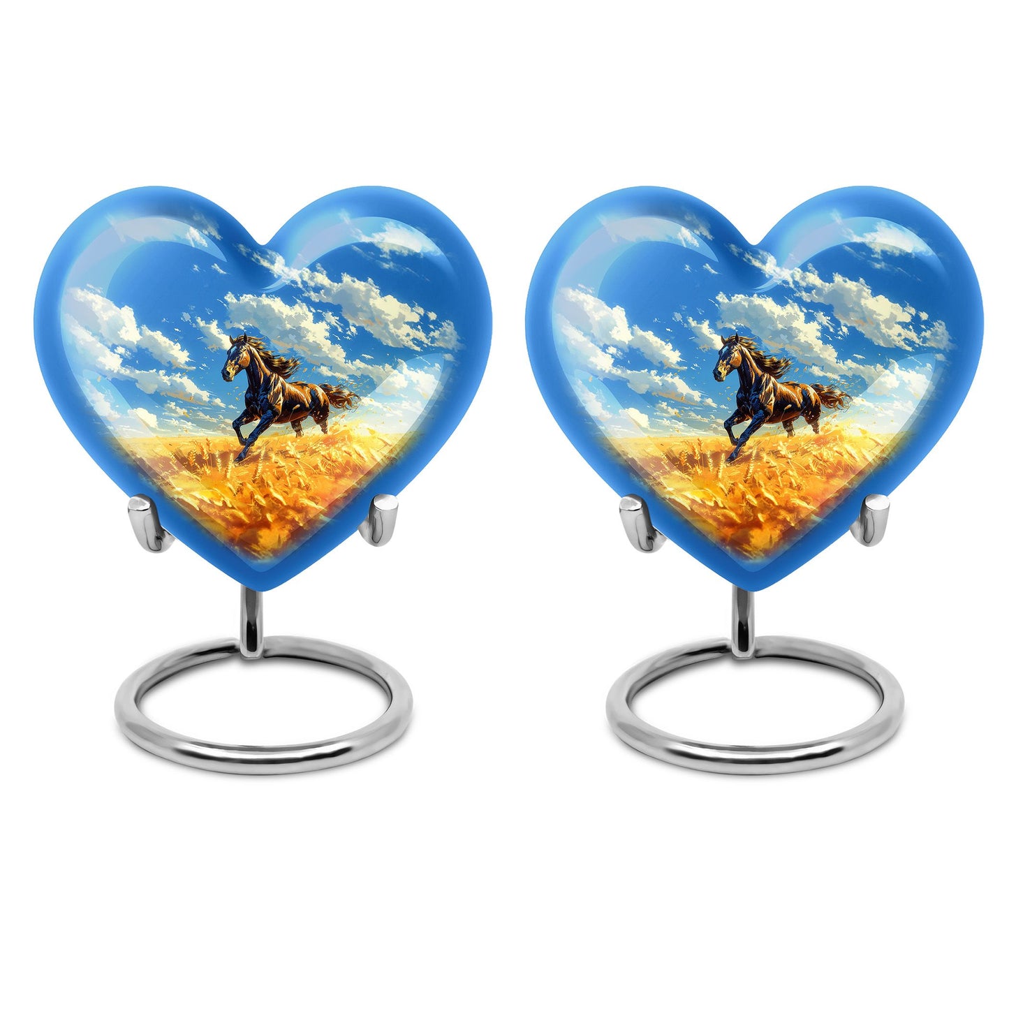 Horse Theme 3 Inch Keepsake Pack of 2