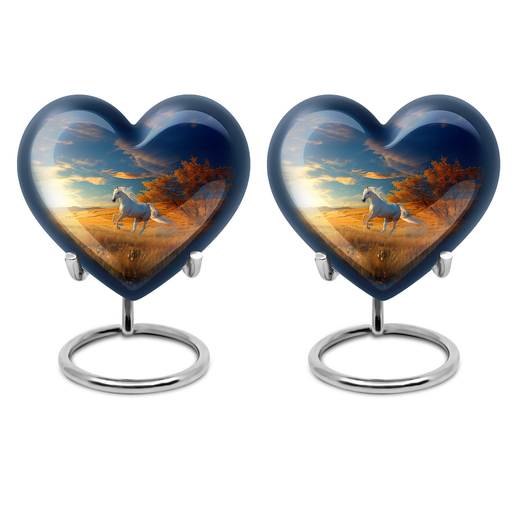 Horse Theme 3 Inch Keepsake Pack of 2