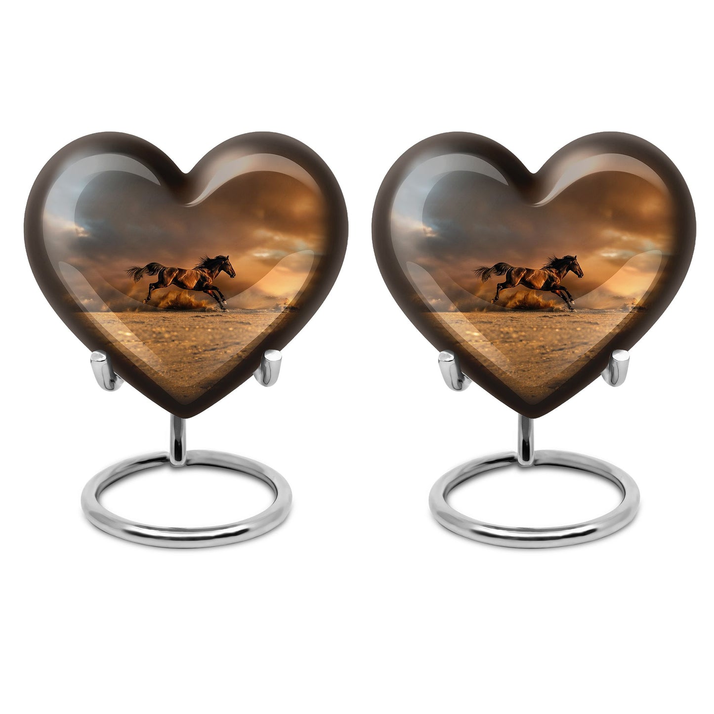 Horse Theme 3 Inch Keepsake Pack of 2