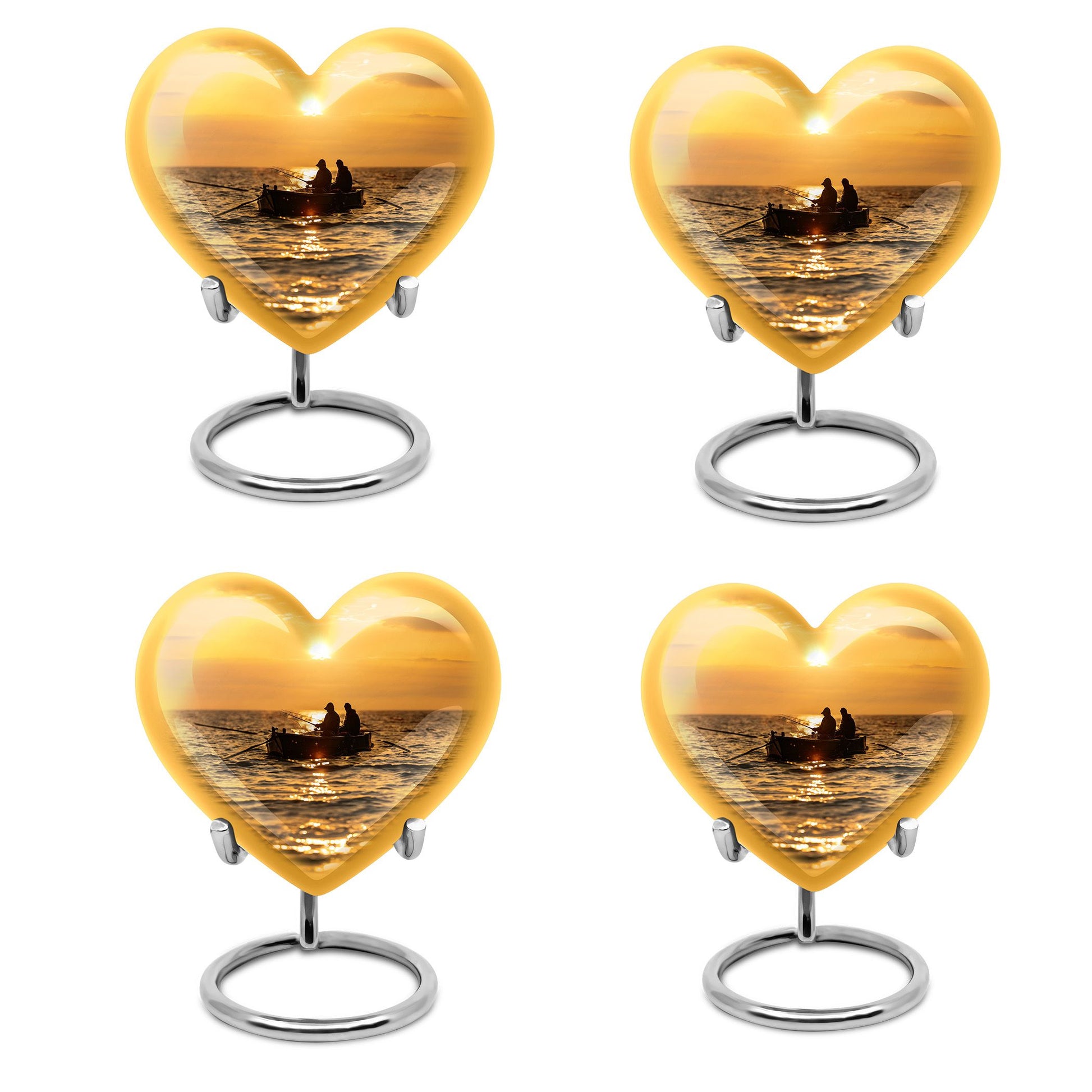 Fishing Theme 3 Inch Keepsake Pack of 4