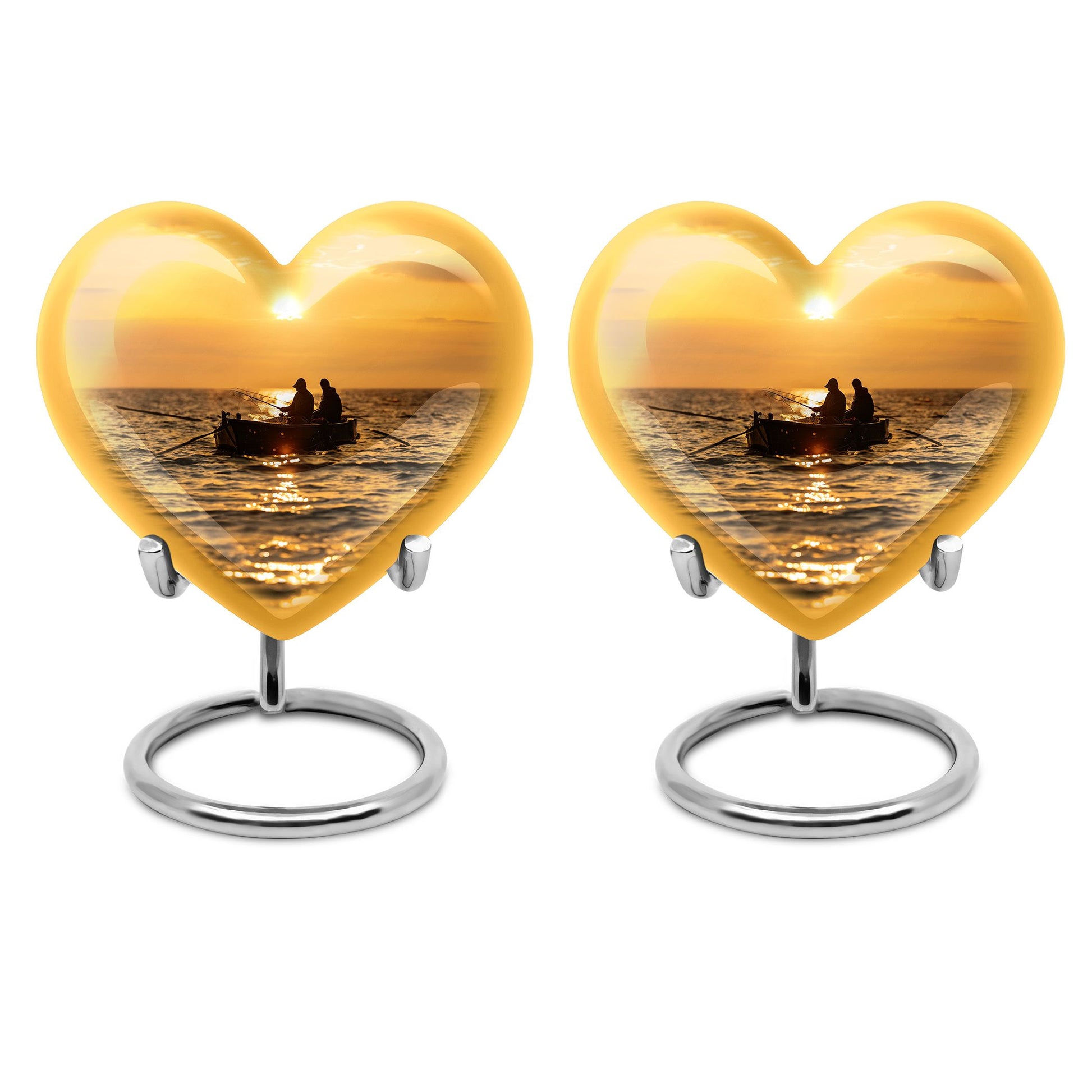 Fishing Theme 3 Inch Keepsake Pack of 2