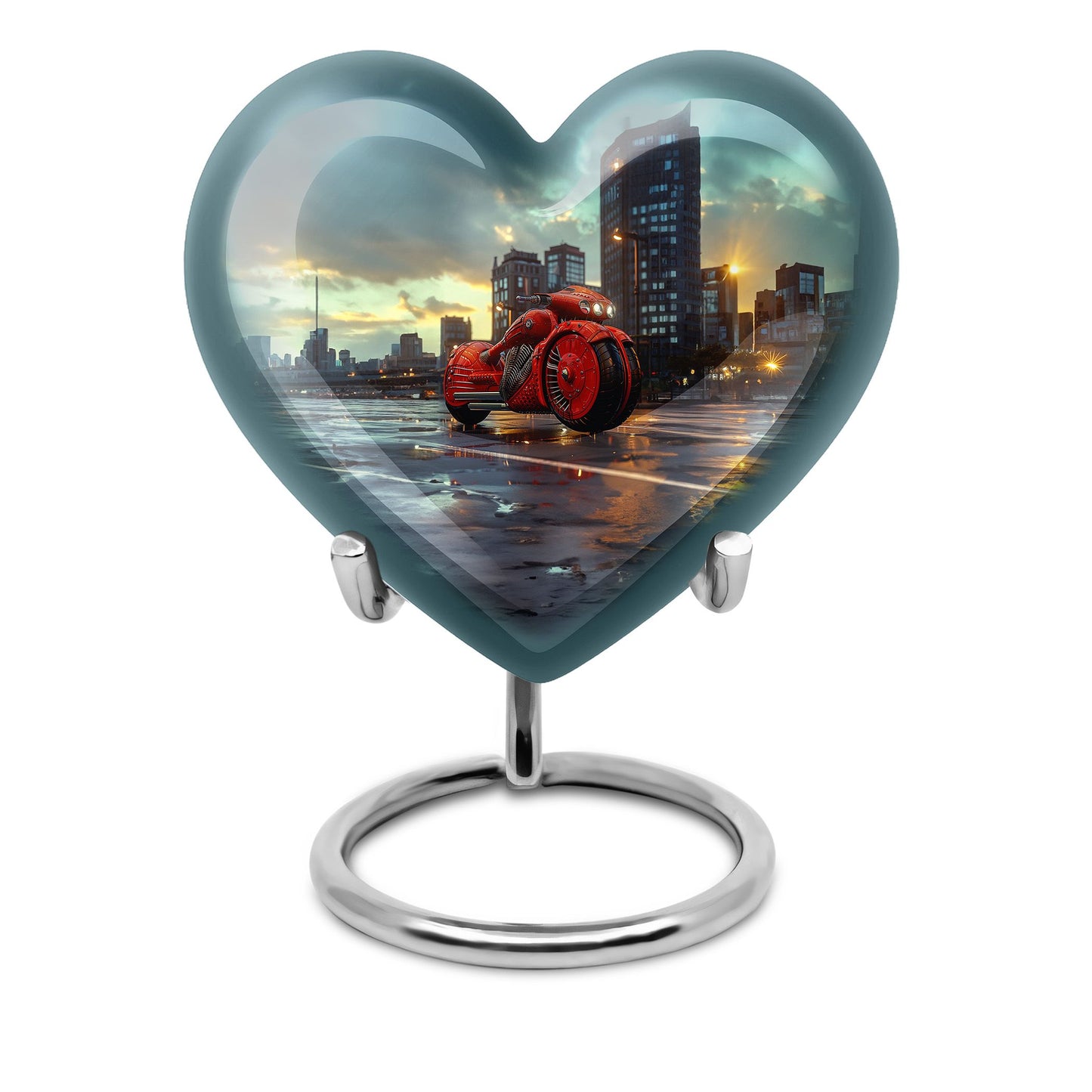 Motorcycle Theme 3 Inch Keepsake