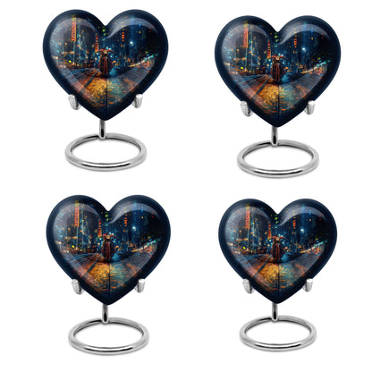 Motorcycle Theme 3 Inch Keepsake Pack of 4
