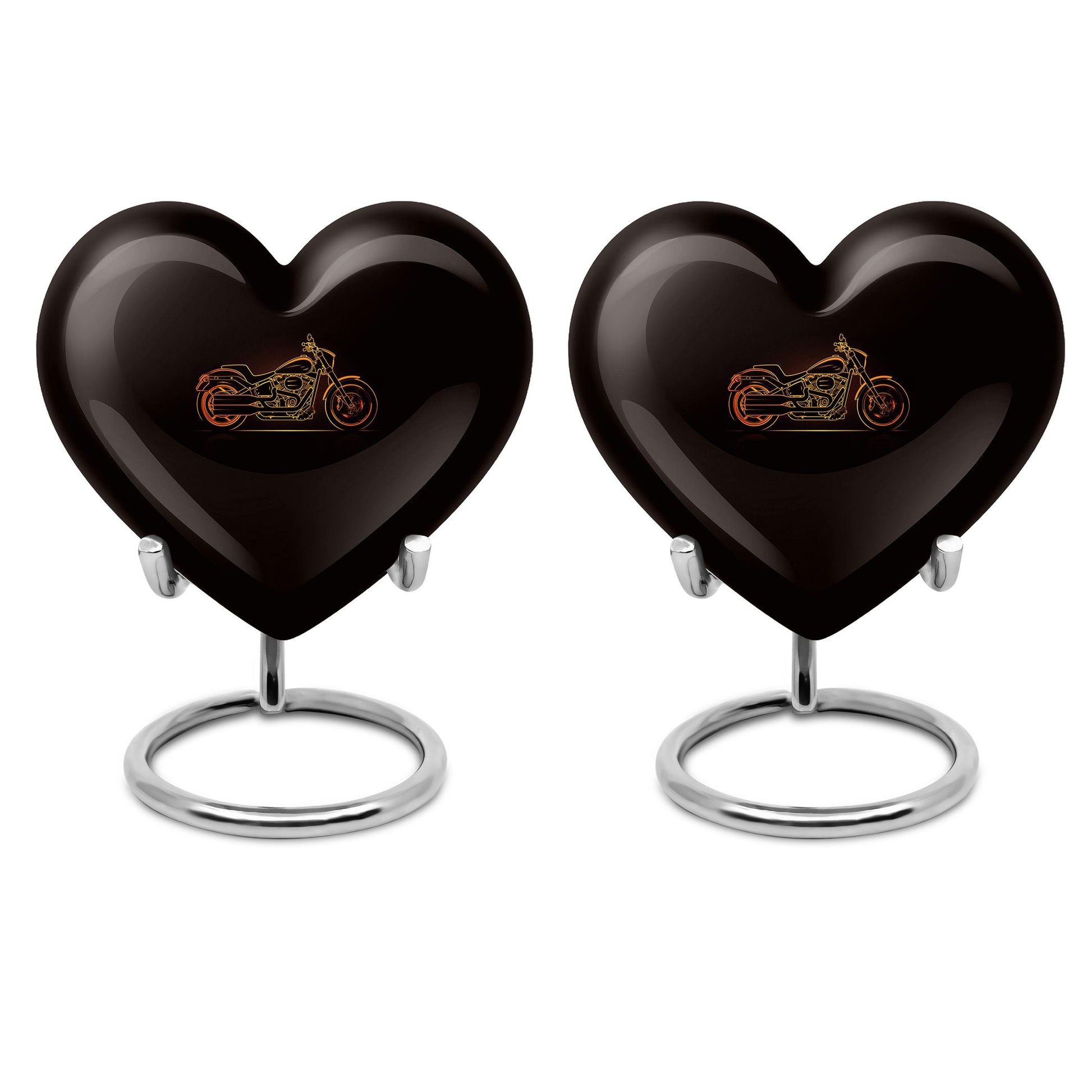 Motorcycle Theme 3 Inch Keepsake Pack of 2