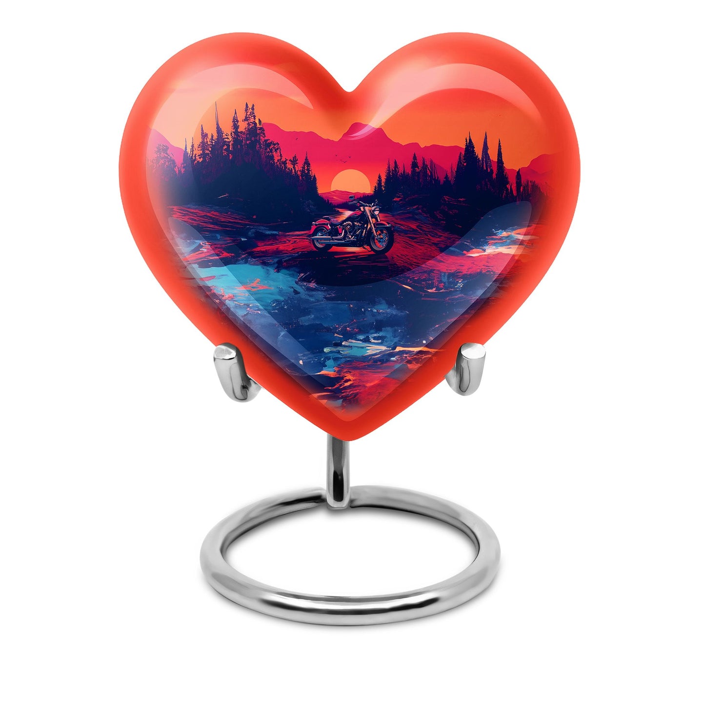 Motorcycle Theme 3 Inch Keepsake