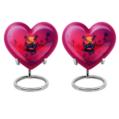Motorcycle Theme 3 Inch Keepsake Pack of 2