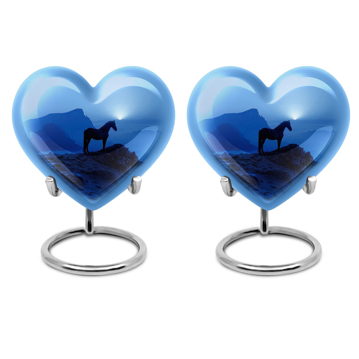 Horse Theme 3 Inch Keepsake Pack of 2