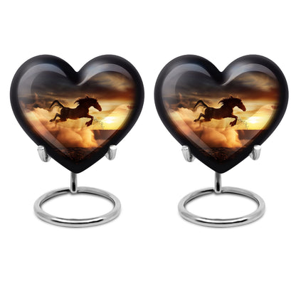 Horse Theme 3 Inch Keepsake Pack of 2