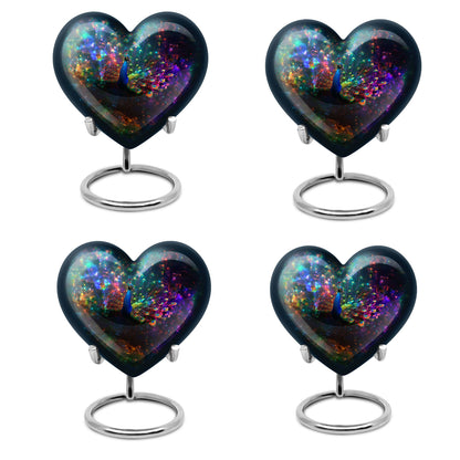 Peacock Theme 3 Inch Keepsake Pack of 4