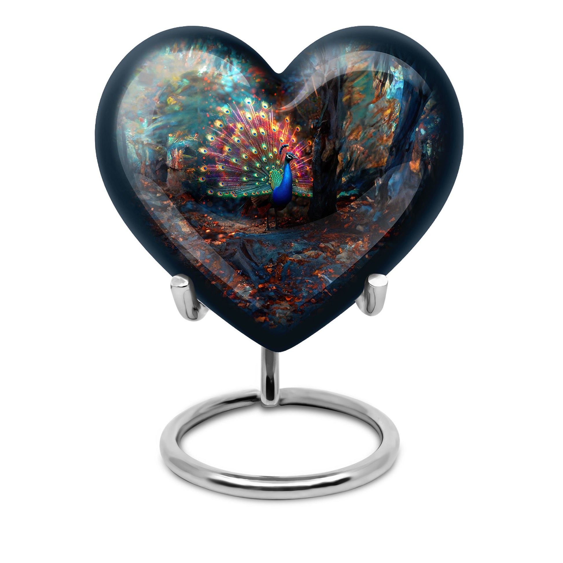 Peacock Theme 3 Inch Keepsake