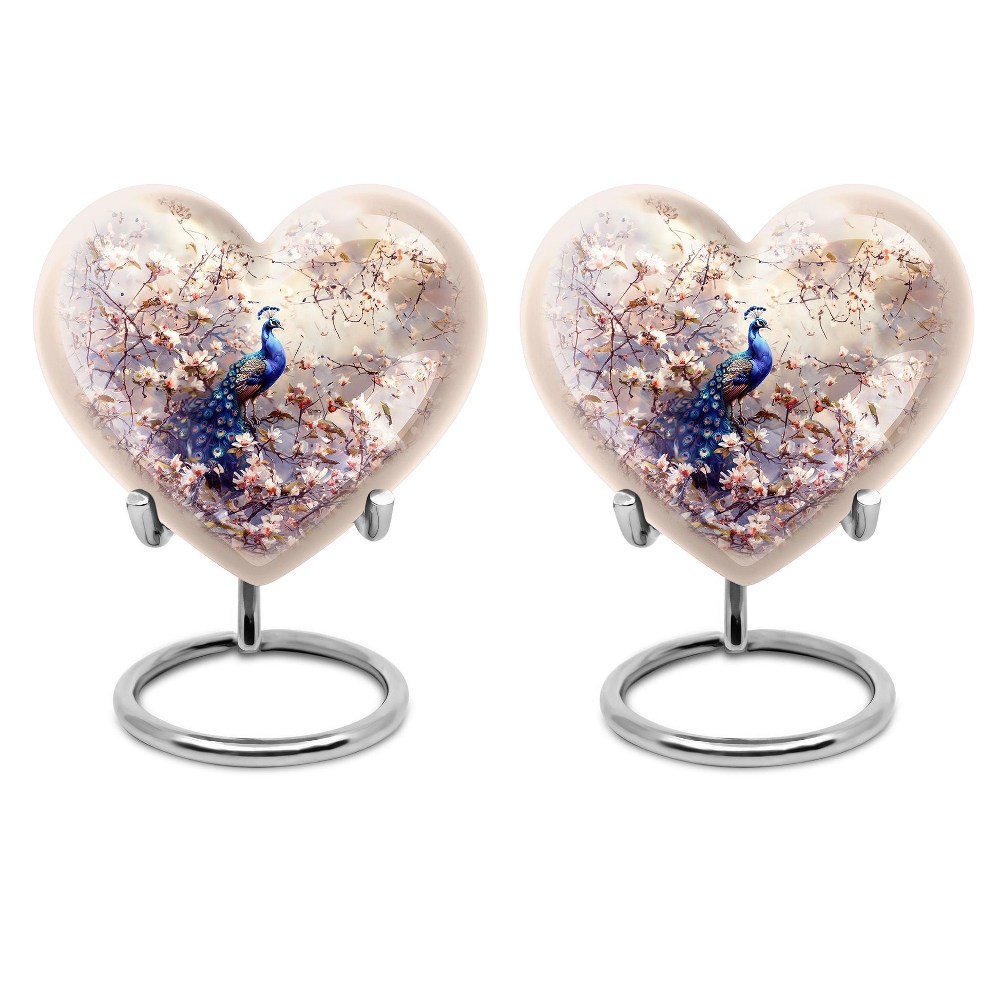 Peacock Theme 3 Inch Keepsake Pack of 2