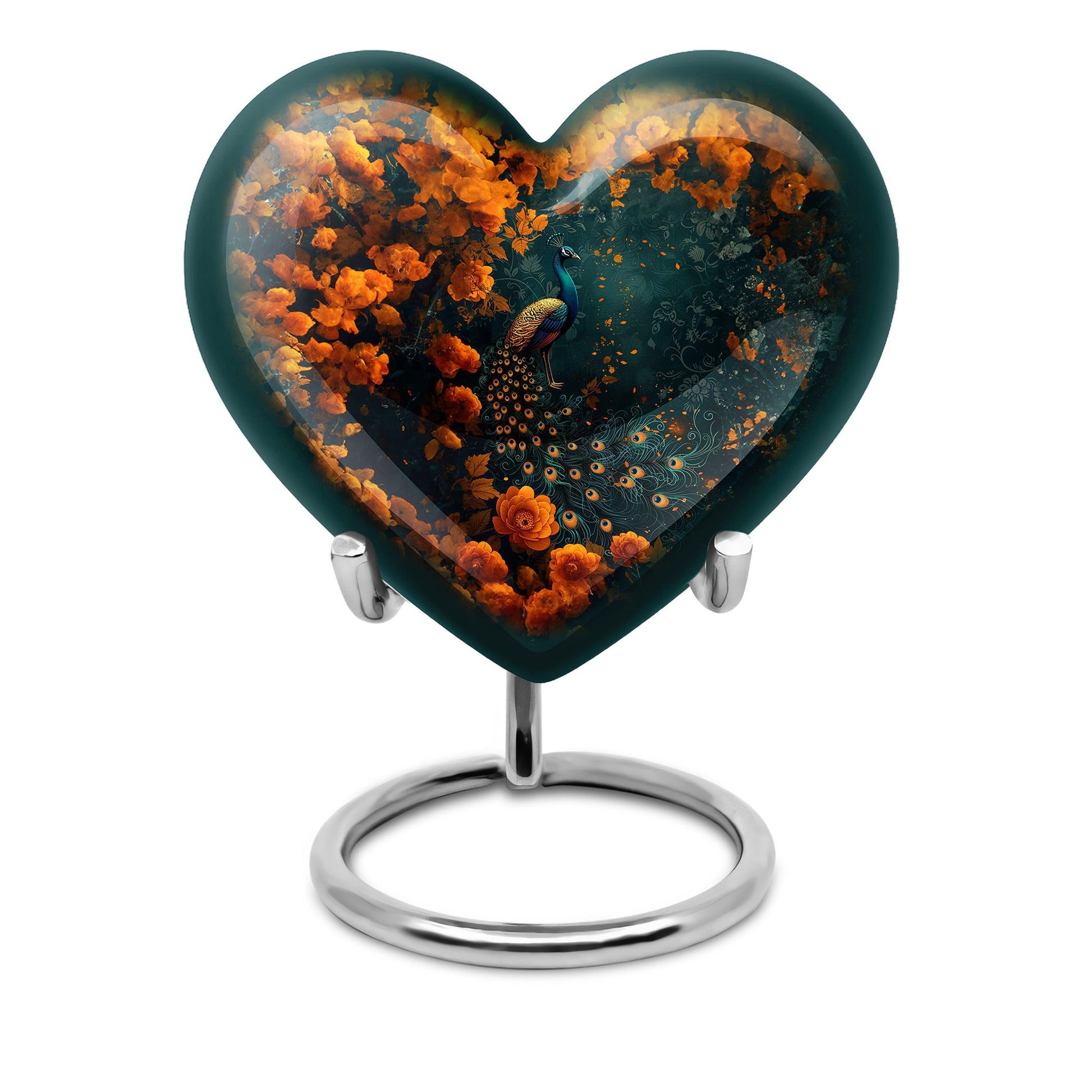 Peacock Theme 3 Inch Keepsake