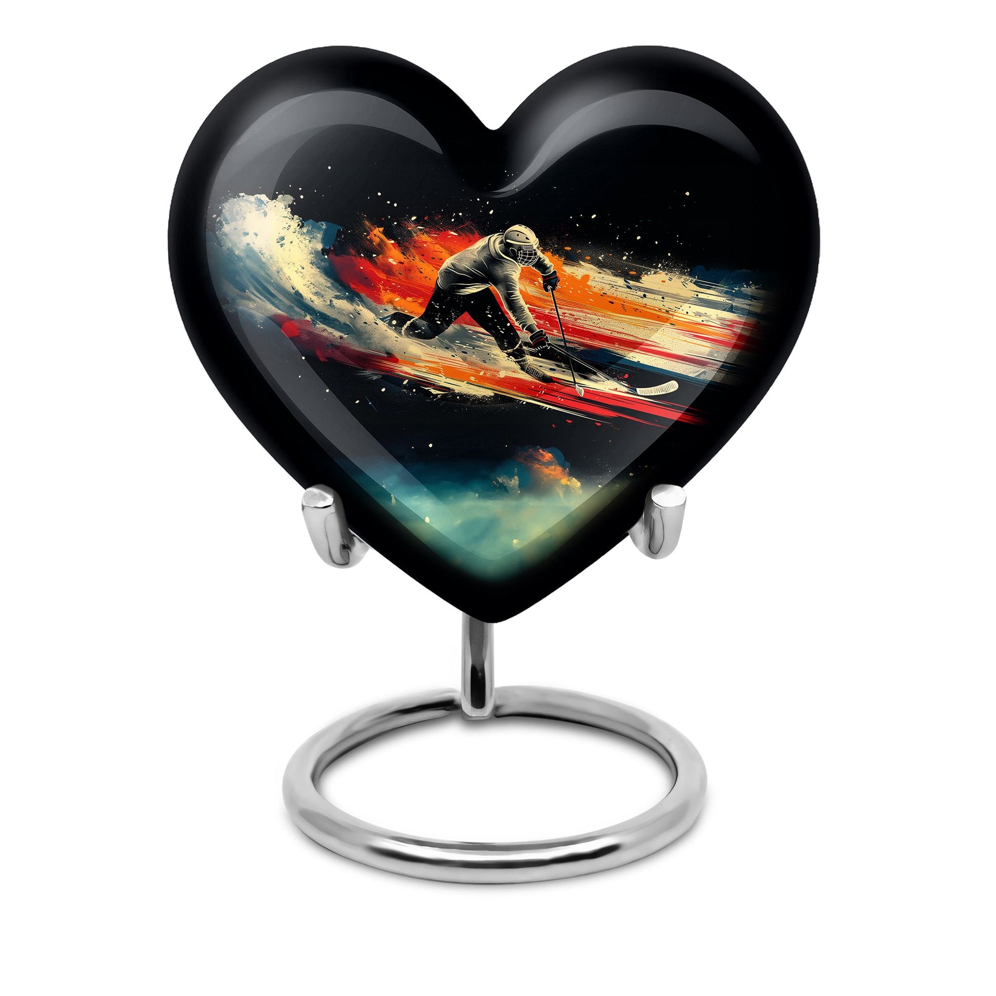 Ice Hockey Theme 3 Inch Keepsake